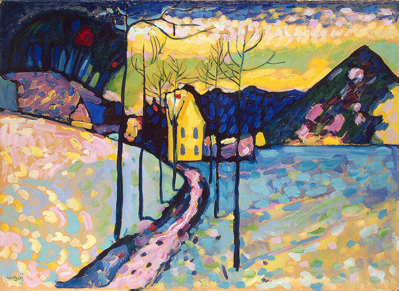 Wassilly Kandinsky - Winter Landscape